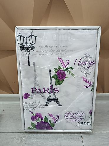 pasdellər: Öztürk Home Textile – 7D yataq dəsti - Dizayn: Paris temalı, Eifel — 1