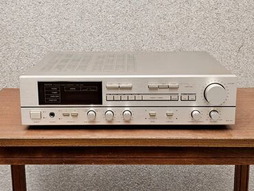 Pojačala i prijemnici: DENON DRA-350 stereo risiver - Klasičan srebrni front sa velikim — 5