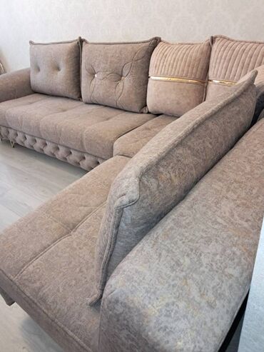 купить диван бу в баку: Künc divan, İşlənmiş, Açılan, Bazalı