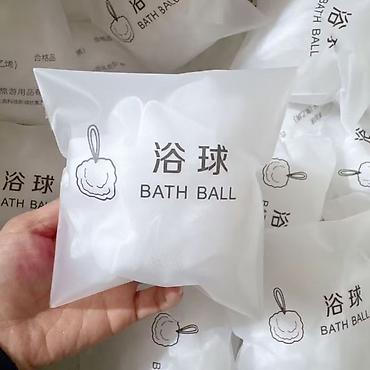 баный веник: Пенные мочалки для душа (bath ball) - Пышные сетчатые шарики для — 1