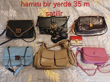 idman dest: Endirim.sumkalar bırlıkde 35 manat.Qadın çanta dəsti – hamısı bir — 1