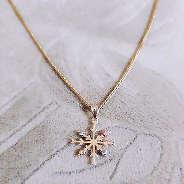 boyunbağ: Boyunbağı, Tiffany, Sarı qızıl, 585 Əyar, 235 g, Ödənişli çatdırılma — 9