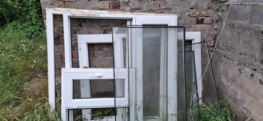 окна 312: Пластиковое окно, Комбинированное, цвет - Белый, Б/у, Самовывоз