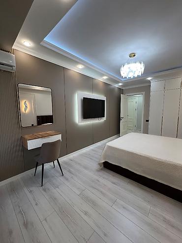 town: 2 комнаты, 80 м², Ак-Кеме Элитка, 6 этаж, Евроремонт — 6