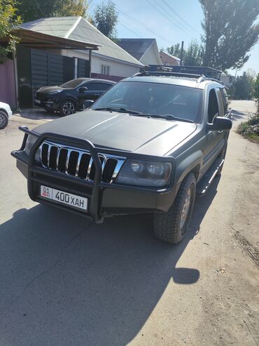 аваринные авто: Jeep Grand Cherokee: 2001 г., 4 л, Автомат, Газ, Внедорожник