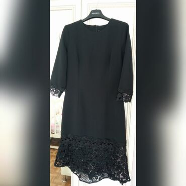 платья черный: Вечернее платье, Классическое, Средняя модель, С рукавами, S (EU 36), M (EU 38)