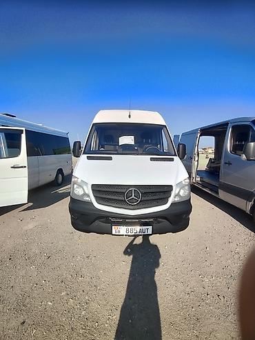короткий спринтер: Mercedes-Benz Sprinter,316 белый, длинная база, высокий крыша — 3