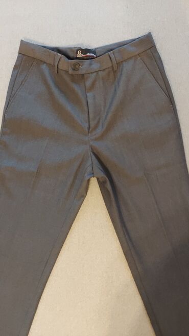 мужские штаны повседневные: Классические школьные новые брюки на мальчика, размер на 160-165 см