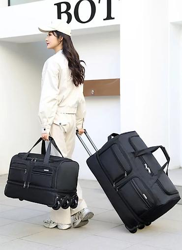 Дорожные сумки: ПРОДАЮ ДОРОЖНУЮ СУМКУ ТРАНСФОРМЕР ЧЕМОДАН С ВЫДВИЖНОЙ РУЧКОЙ И — 1