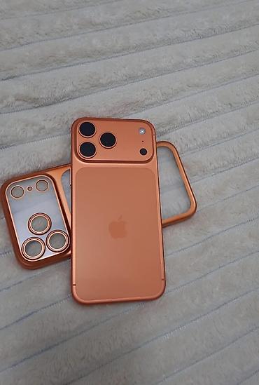 poco x7 pro 5g: Məhsul: iPhone üçün metal korpus dəsti (portağal/miş kimi rəng) — 1