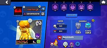 Video oyunlar və konsollar: Brawl Stars hesabı – yüksək trofeyli və zəngin kontentli - Kupa yolu — 3