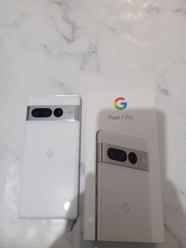 обмен на google pixel: Google Pixel 7 Pro, Б/у, 256 ГБ, цвет - Белый, 1 SIM, eSIM