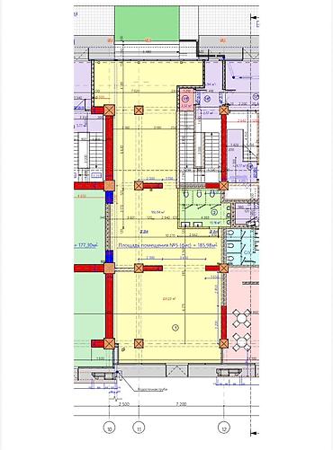 For rent a premises with a flexible layout is in the Philharmonic