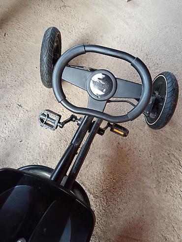 plasticne kucice: Dečiji go-kart na pedale BERG Buddy (crni) U odličnom stanju - — 5
