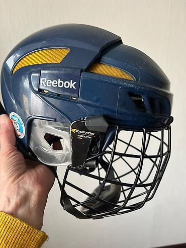 Шлемы: Хоккейный комплект защиты (юниор/взрослый смешанные позиции): Тел — 1