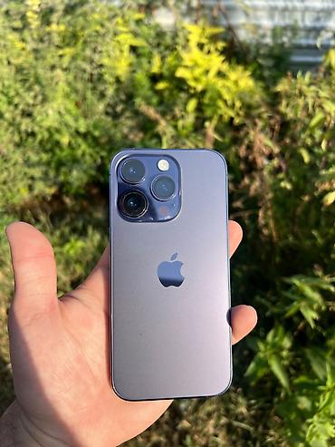 phone 1: IPhone 14 Pro, 128 GB, Blue Titanium, Simsiz şarj — 3