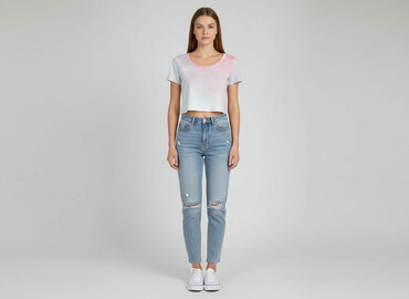 koszulka nike tie dye: Women`s top, size S