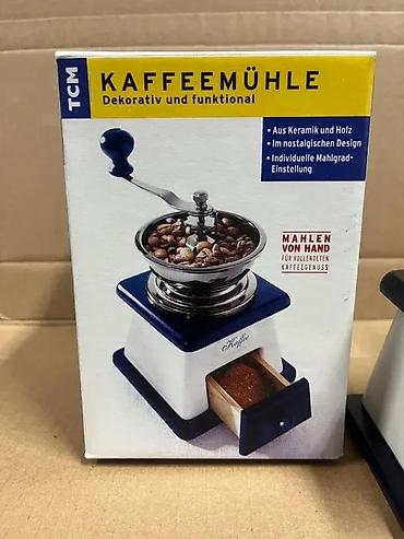 Aparati za kafu: Ručna mlin za kafu TCM – Kaffeemühle - Dekorativan i funkcionalan — 3