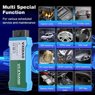 Alati za automobile: VXDIAG VCX NANO NX100 WiFi za VW/Audi/Škoda/Seat/Bentley VXDIAG VCX — 10