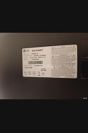 lg ld340 lcd tv: LG 32LS340T televiziya - Ekran: 32 düym, Full HD 1080p (Series — 2
