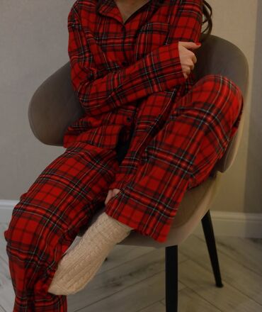 Пижамы: Пижамы в клетку Пижама женская рынок Орто-Сай «Оберон» 1️⃣📍7 ряд 122 — 3