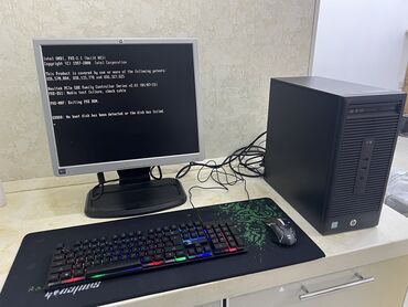 Masaüstü kompüterlər və iş stansiyaları: DDR-4 keys+monitor 19inc+mouse+klaviatura cəmi 200azn İ3-6100 CPU 3.7