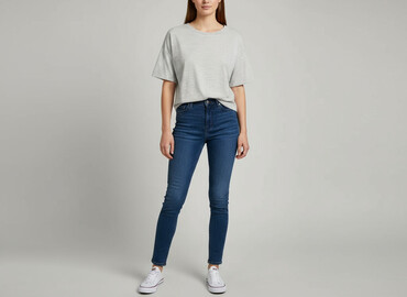 t shirty bez pleców: T-shirt damski, rozmiar L