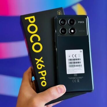 poco x5 pro бишкек: Poco X6 Pro 5G, Жаңы, 512 ГБ, түсү - Кара, 2 SIM