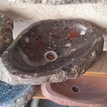 Кухонные мойки: Раковины из речного камня и гранита — 10