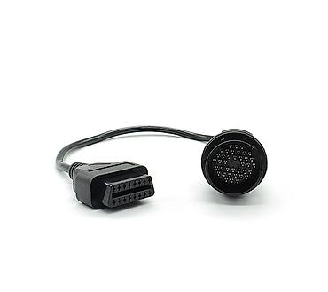 obd 16: 38-контактный переходник на OBD2 Mersedes. ОБД2 Мерседес. Новый. Цвет — 1
