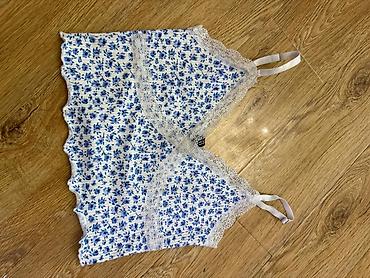 Детская одежда и обувь: H&M Divided brendinin qadınlar üçün krujeva detallı qısa topu. - — 3