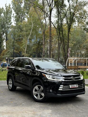 Toyota: Toyota Highlander: 2019 г., 3.5 л, Автомат, Бензин, Внедорожник