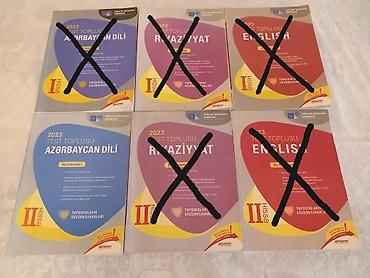 Книги и журналы: Dövlət imtahan mərkəzinin 2023-cü il Riyaziyyat, İngilis dili — 1