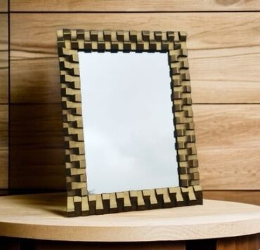 Güzgülər: Güzgü Divar üçün, Kvadrat, Hamam üçün, Naxışlı — 13