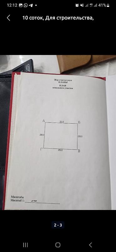 участок воск: 10 соток, Для строительства, Красная книга, Договор купли-продажи — 1