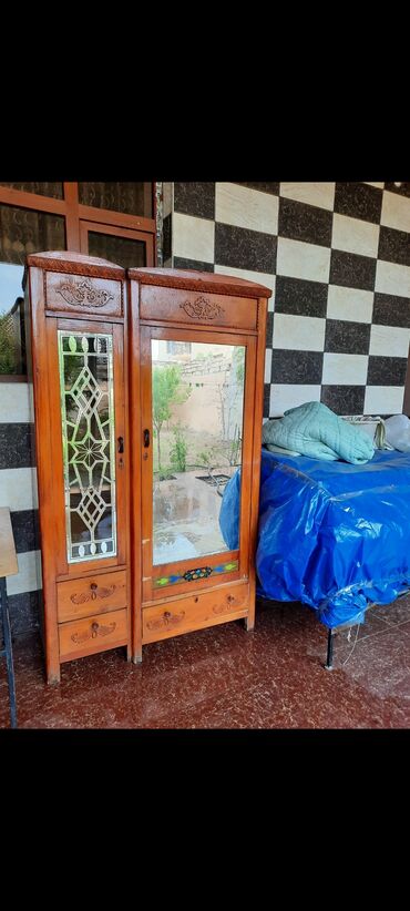 paltar skafi ucuz: Açılan, 2 qapılı Düz dolab, Qarderob, paltar dolabı