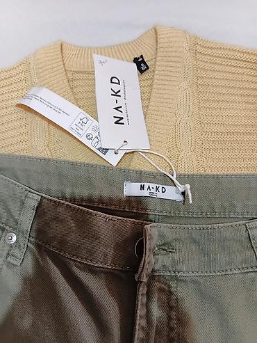 Ostale pantalone: NA-KD ženske pantalone – model: Panel Denim/Utility Style - Brend — 3