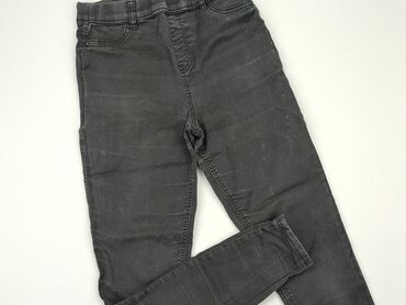 czarne zamszowa spódniczka: Jeans, F&F, M (EU 38), condition - Good