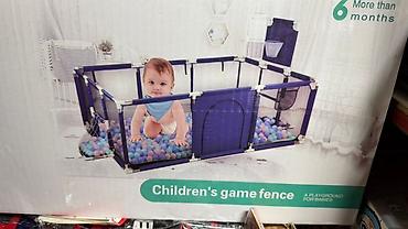 Игровые манежи: Детский игровой манеж Baby Game Fence / Bambino Land - Возраст: от 6 — 2