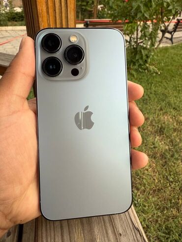 покко х3: IPhone 13 Pro, Б/у, 256 ГБ, Голубой, Чехол, 85 %