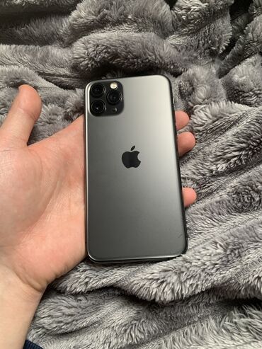 Apple iPhone: IPhone 11 Pro, Б/у, 64 ГБ, Matte Space Gray, 78 %