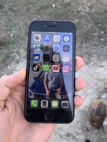 iphone 14 pro max islenmis: IPhone 7, 32 GB, Jet Black, Barmaq izi