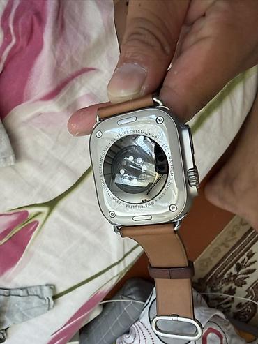 эпл вотч ультра 1: Смарт‑часы в стиле Apple Watch Ultra с кожаным ремешком. Особенности — 4