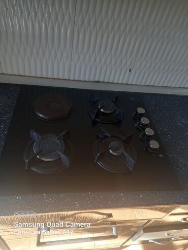 piletkalar: Plitə AEG, Qazlı, Quraşdırılan, 4 gözlü, İşlənmiş