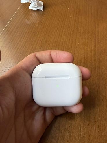 airpods qulaqcıq: Apple AirPods (3-cü nəsil) – MagSafe şarj qutusu ilə - Rəng: Ağ - — 4