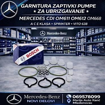 pumpica za karburator: GUMICE BOS PUMPE MERCEDES A C E KLASA ML SPRINTER VITO | Set za — 2