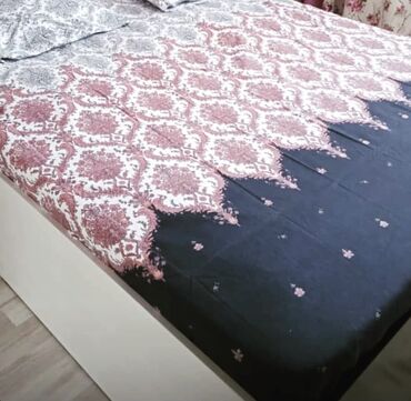 Комплекты постельного белья: Текстиль постельное бельё 100% хлопок, постельное бельё, комплект — 9