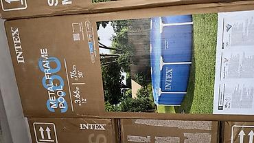фила: Бассейн каркасный Intex Metal Frame Pool 12’ - Круглый, диаметр 3,66 — 1