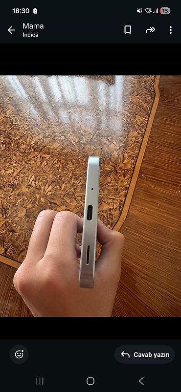 a17 samsung: Samsung Galaxy A17, rəng - Gümüşü — 4