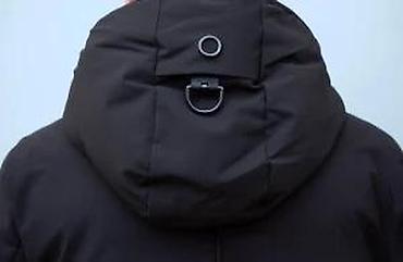 Zimske jakne: Muška zimska parka – crna - Duža parka kroja do sredine butina za — 20